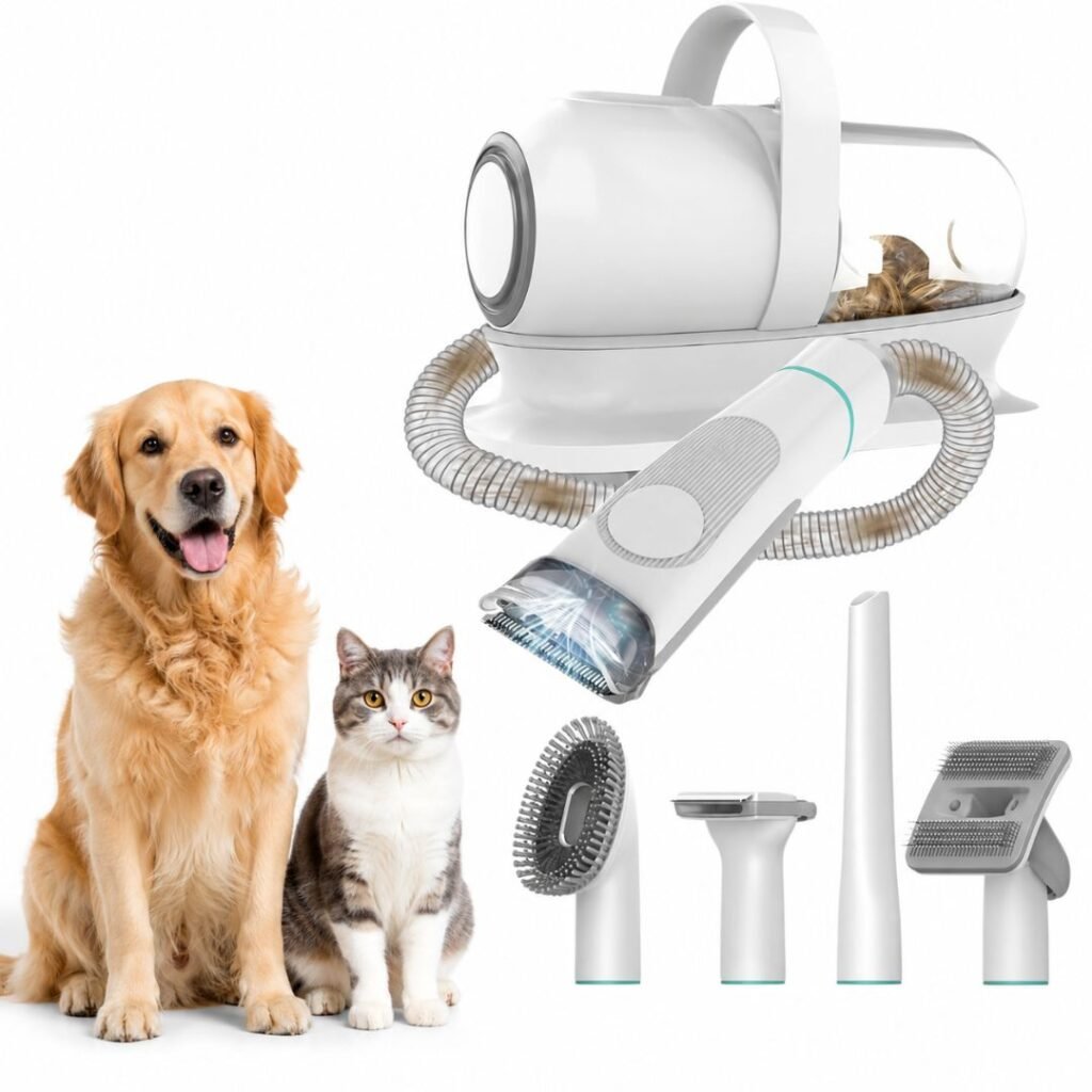 Kit toelettatura 4 in 1 per cani e gatti
