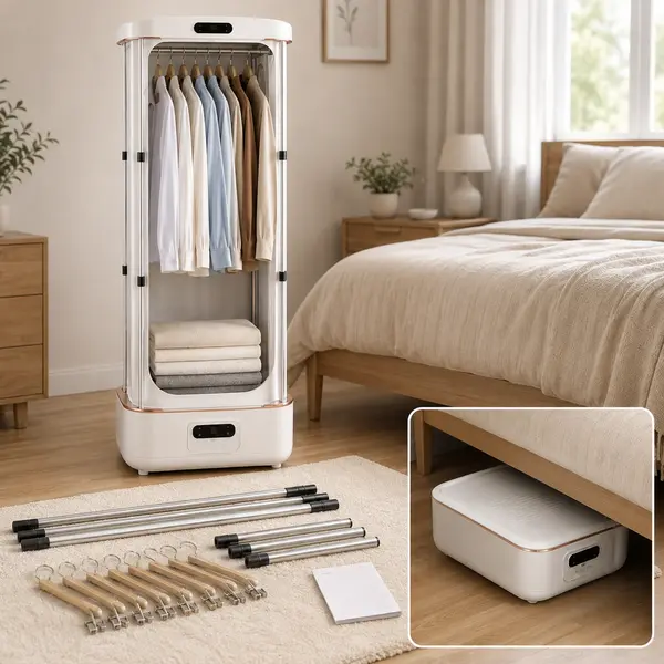 Contenuto confezione asciugatrice e stiratrice verticale